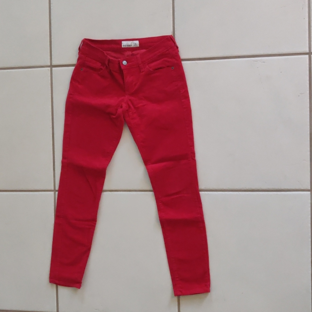 Red Old Navy Jeans